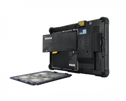 Getac F110 Rugged Tablet - Dual hot swappable batteries