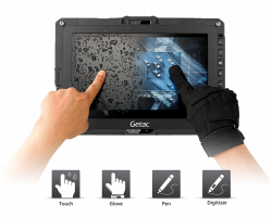 Getac UX10 Rugged Tablet - Touch Types