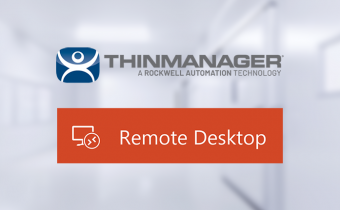 Thin Client support med ThinManager på Blue Lines HMI’er og Panel PC’er